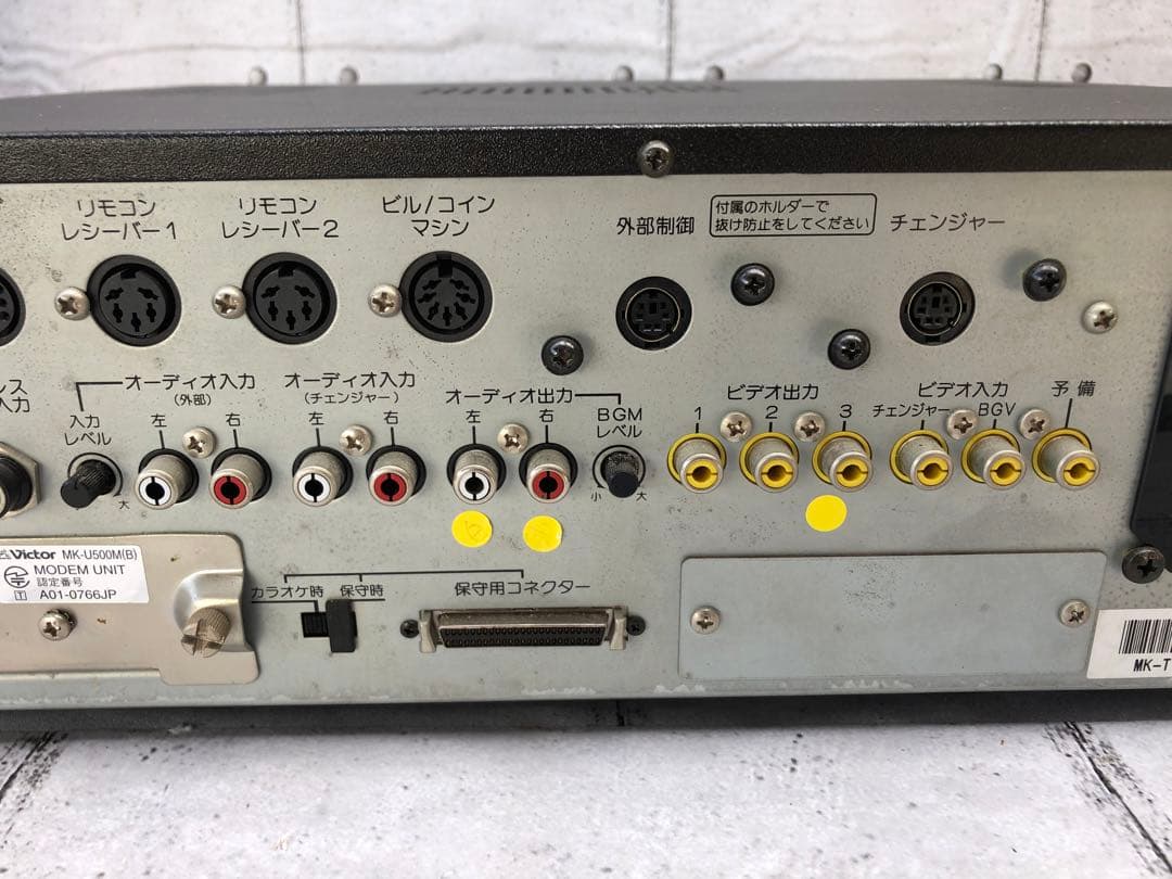 ビクター通信カラオケ　MK-T1000通電のみ(L106)