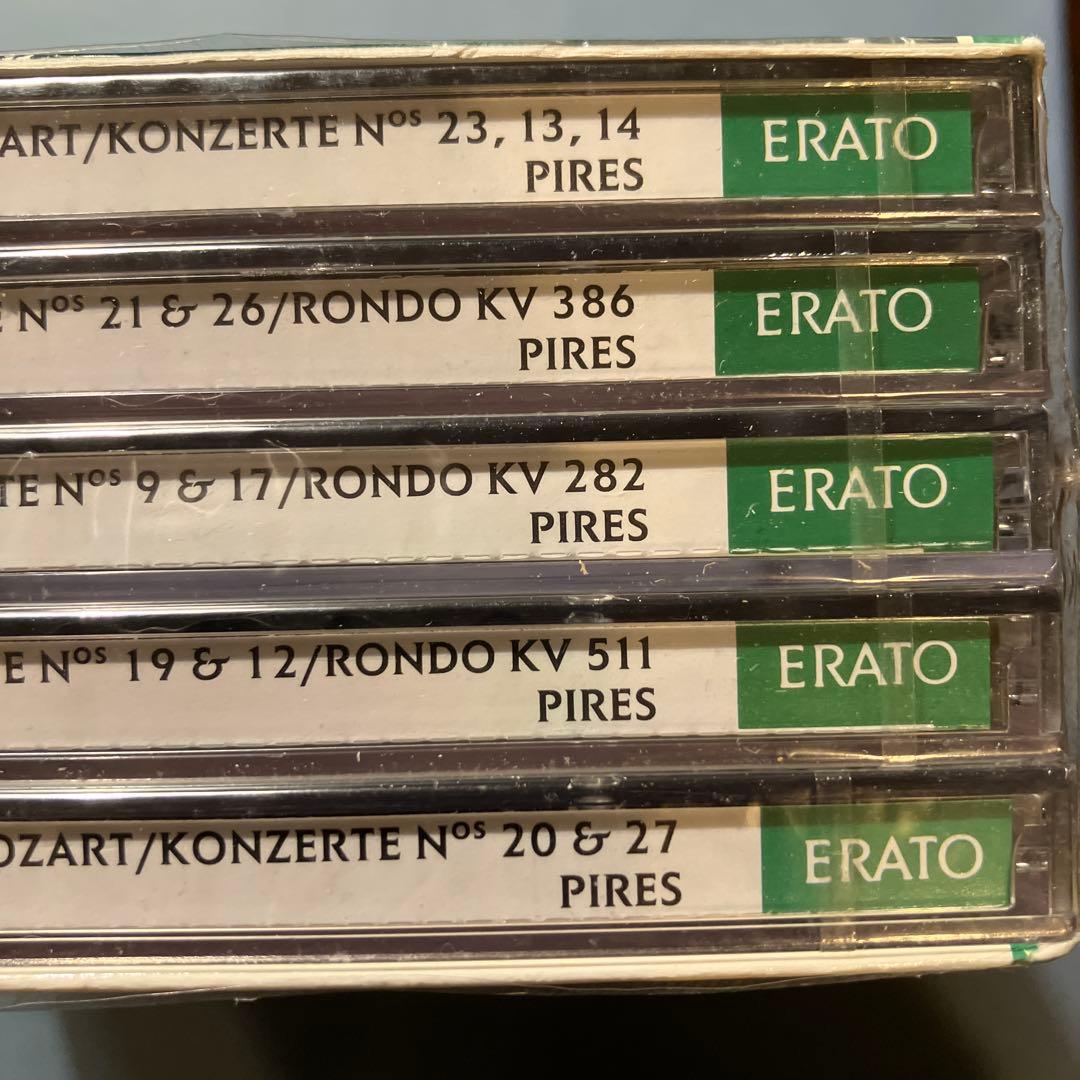 ピリス モーツァルト ピアノ協奏曲集 ５枚組 未開封