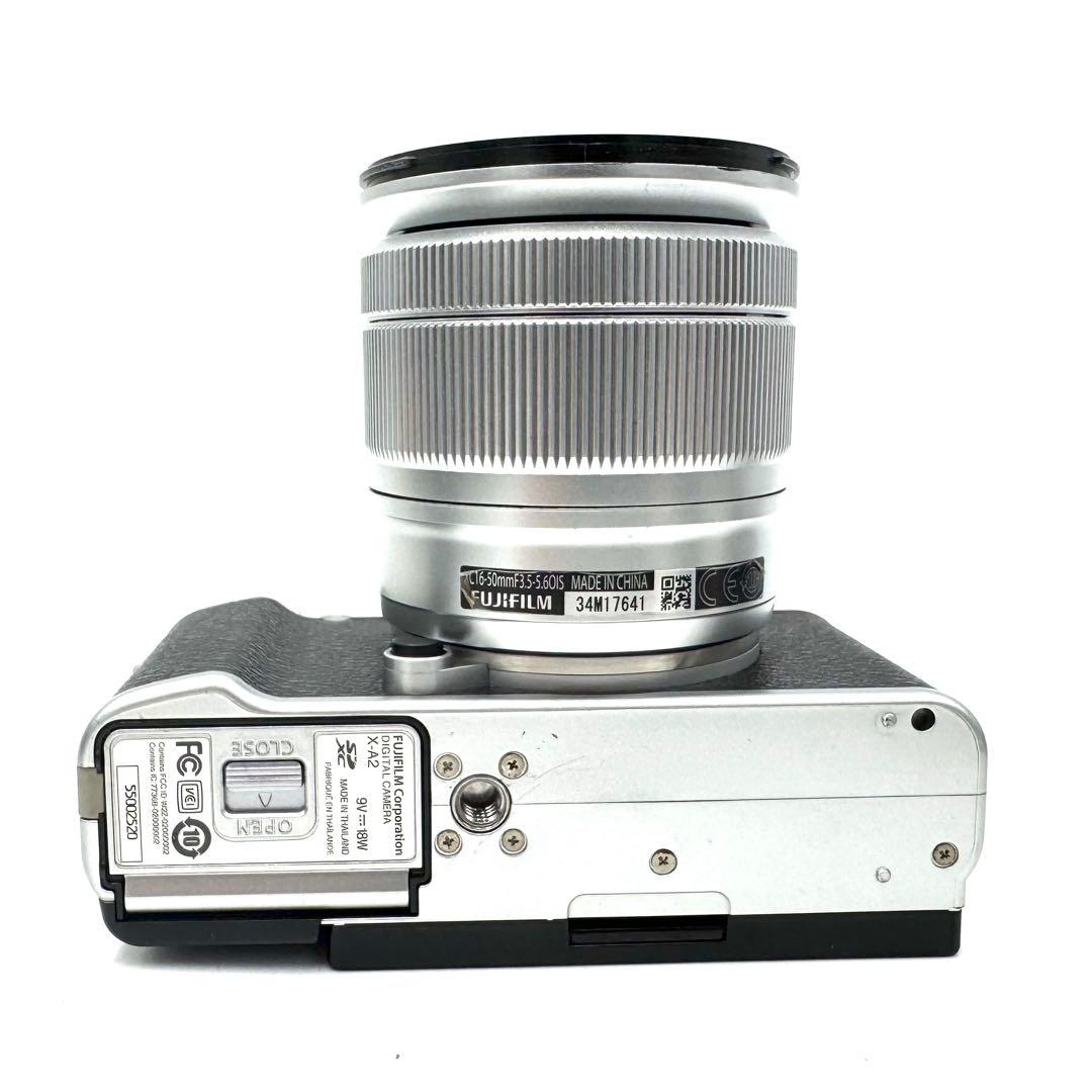 動作良好 FUJIFILM X-A2 シルバー XC 16-50mm OIS