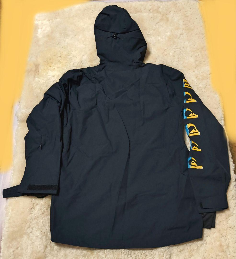 のあ。クイックシルバー スキースノーウェア メンズMサイズブラック