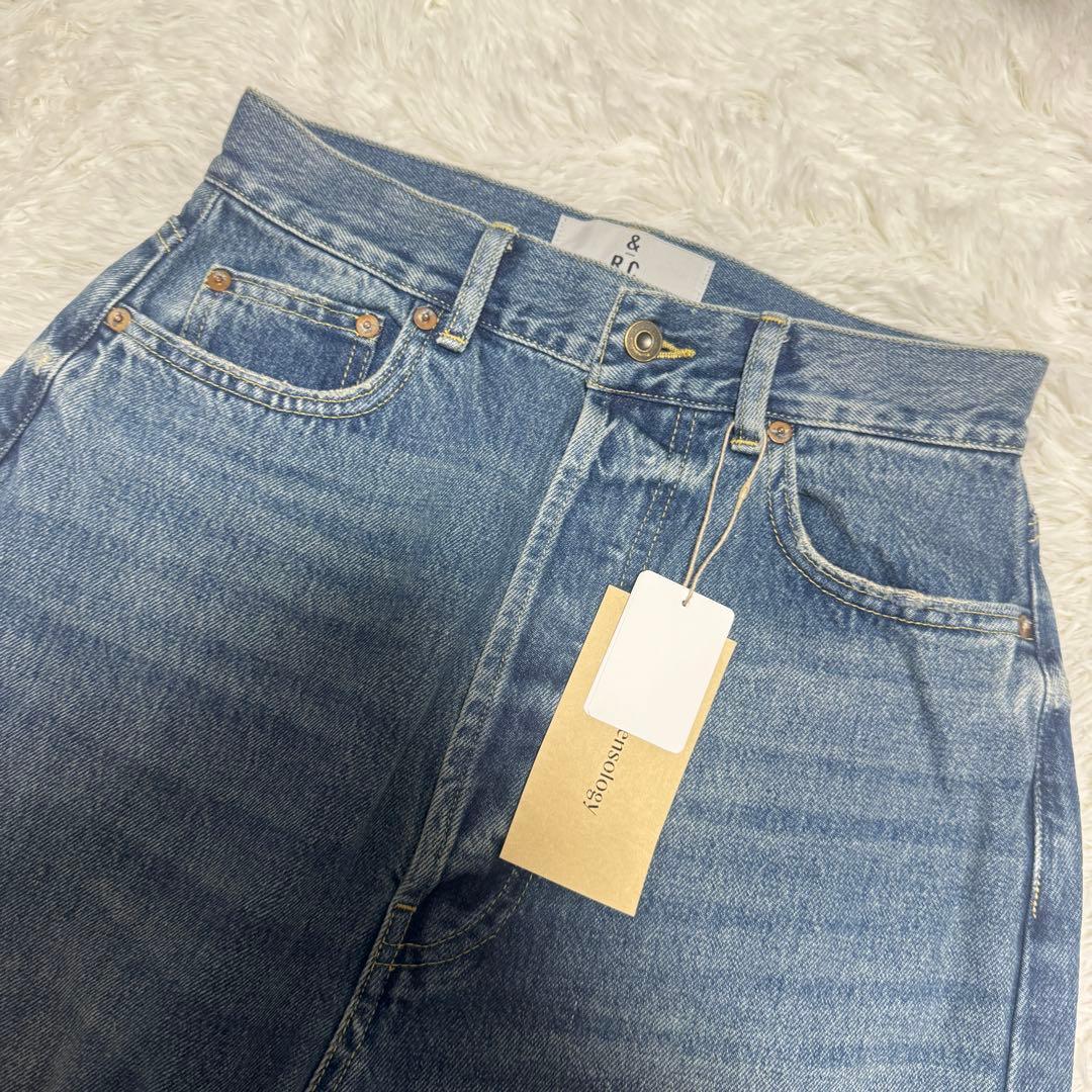 新品 Curensology ＜&RC＞ワイドルーズデニムパンツ 定価3.1