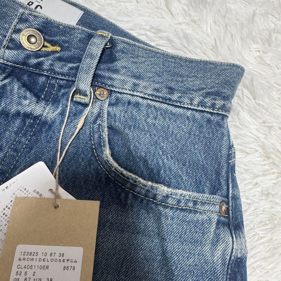 新品 Curensology ＜&RC＞ワイドルーズデニムパンツ 定価3.1