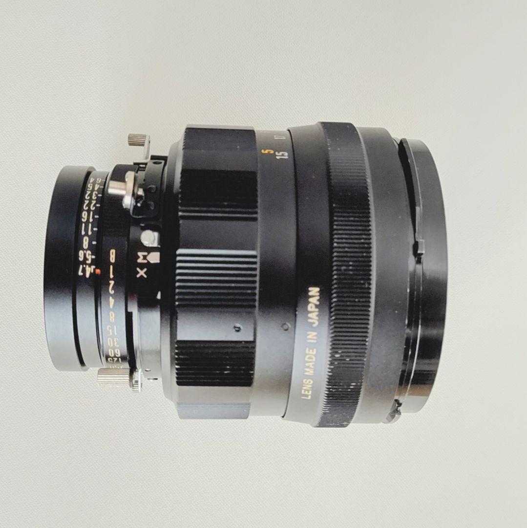 Mamiya Sekor P 127mm f/4.7レンズ