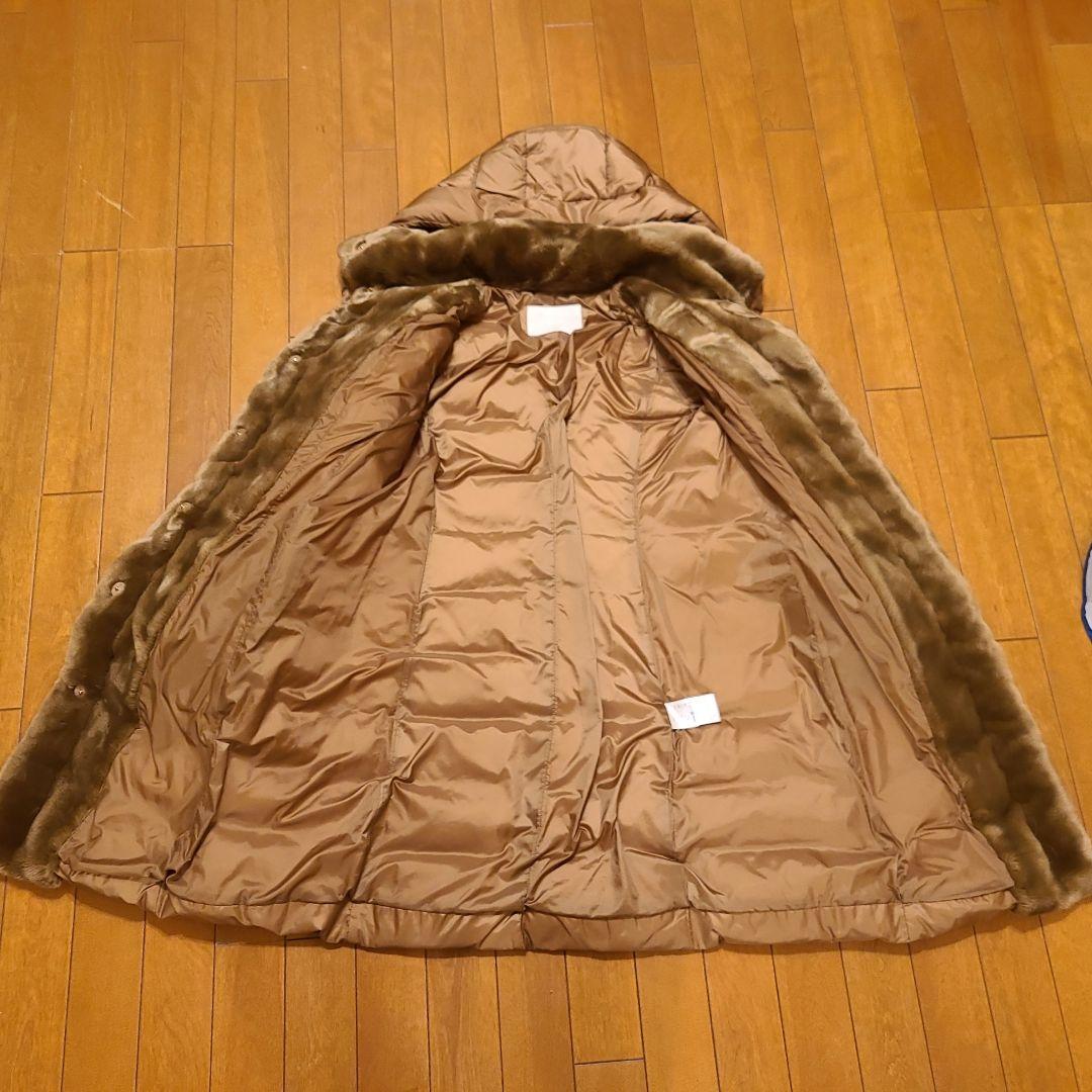 シナモン　TOMORROWLAND Ballsey ブラウン ダウン