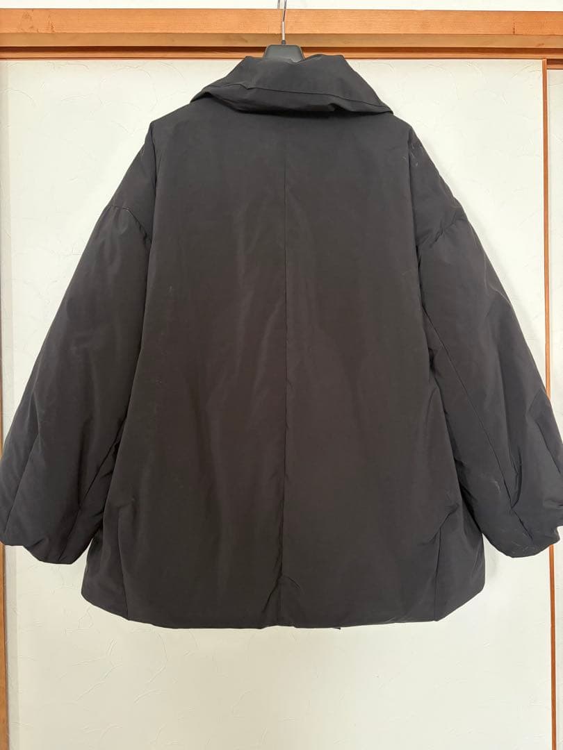 IENA 撥水テイラーコクーンダウン　黒　36