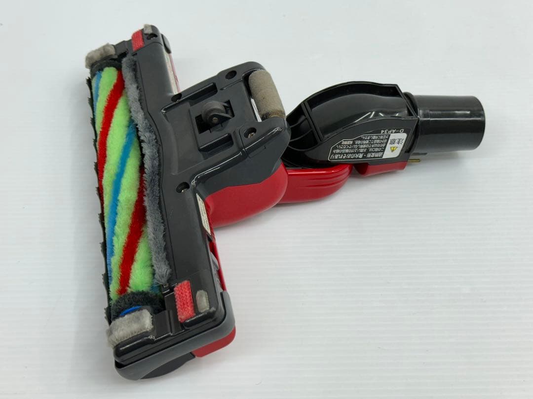 美品　動作保証　日立掃除機　ヘッド　パワーブラシ　D-AP34 中古　赤　レッド