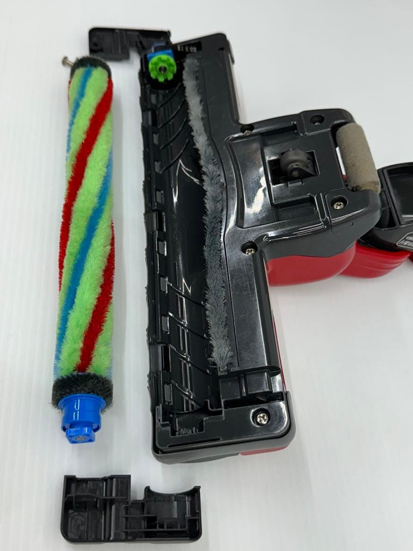 美品　動作保証　日立掃除機　ヘッド　パワーブラシ　D-AP34 中古　赤　レッド