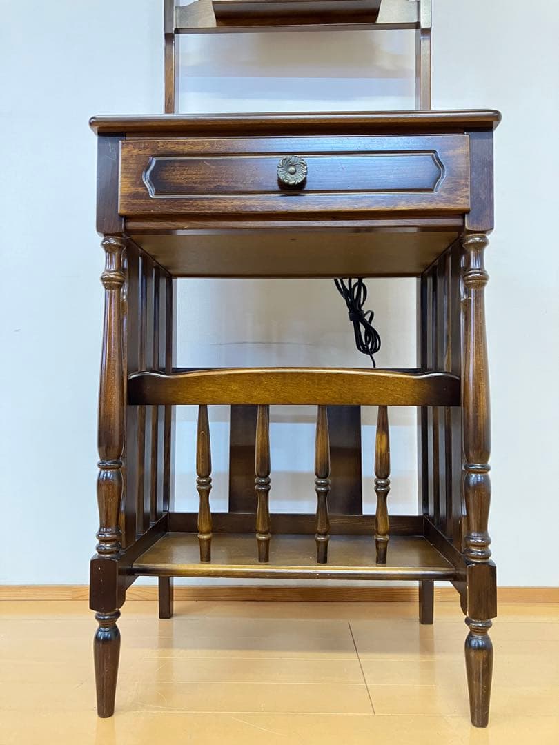 カリモク　コルクボード　フリーボート　コンセント付　電話/FAX台　玄関ラック