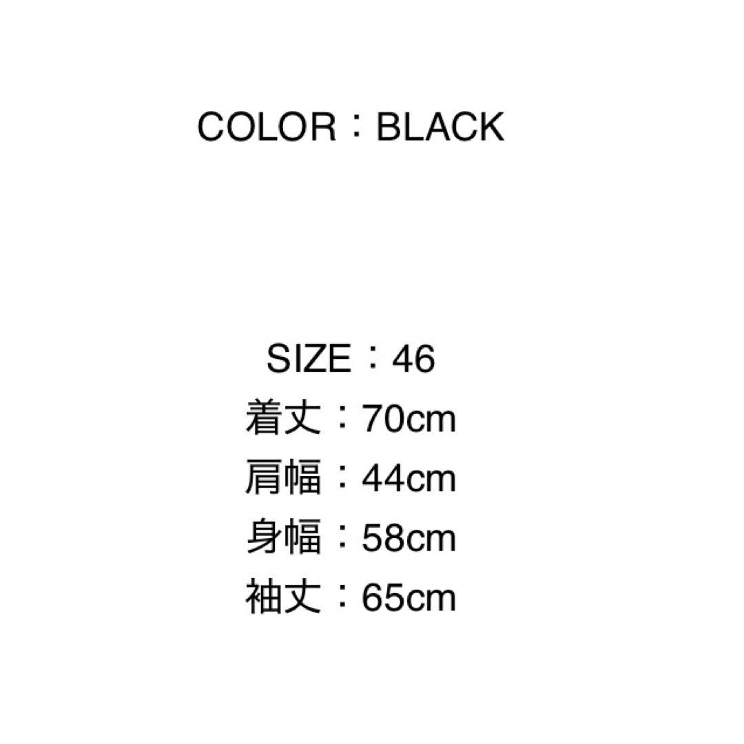 【定価74,800円】MASU SPACY ANORAK(BLACK) 46