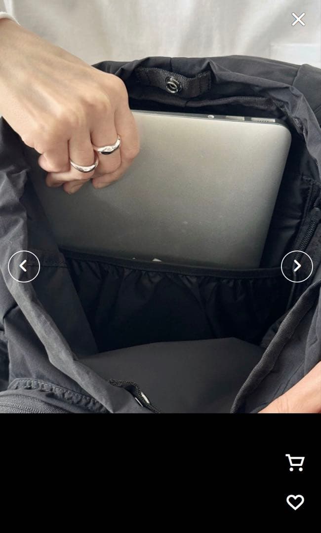 THE NORTH FACE ブラック リュック　韓国