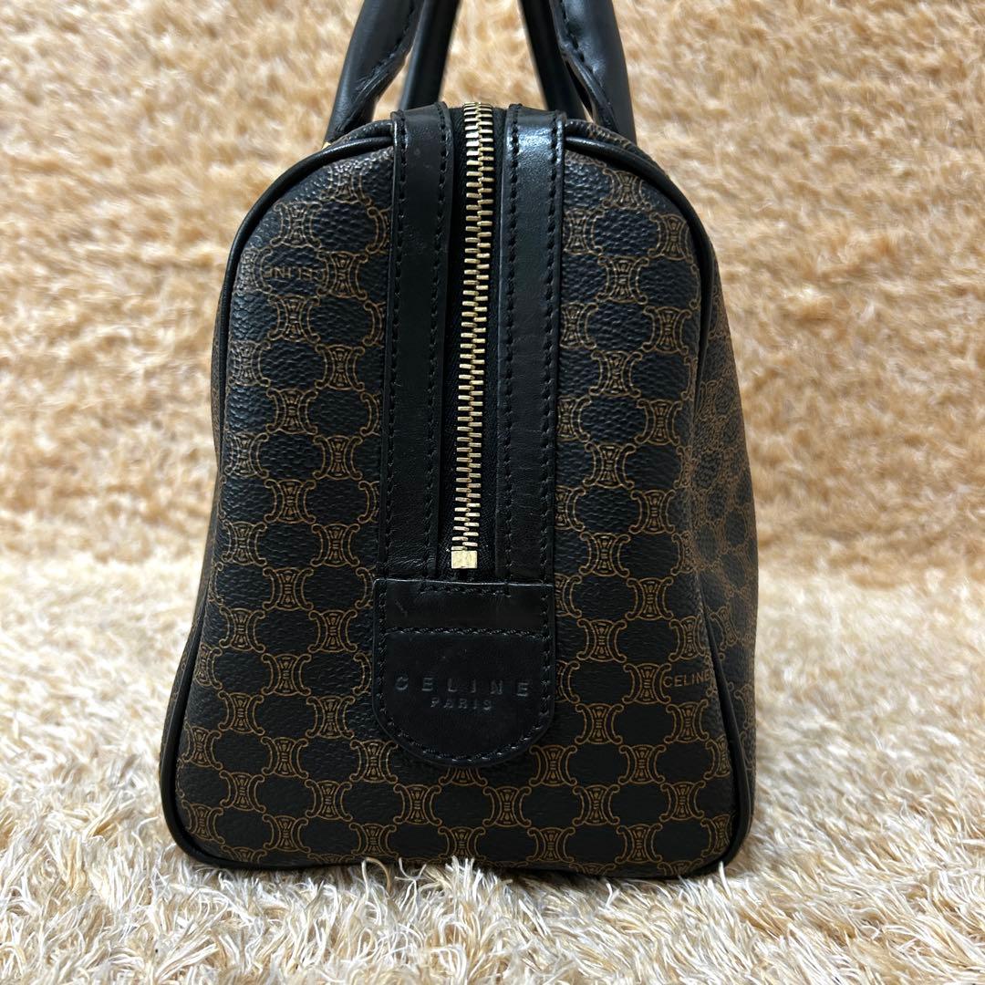 美品✨ セリーヌ マカダム トリオンフ ミニボストンバッグ