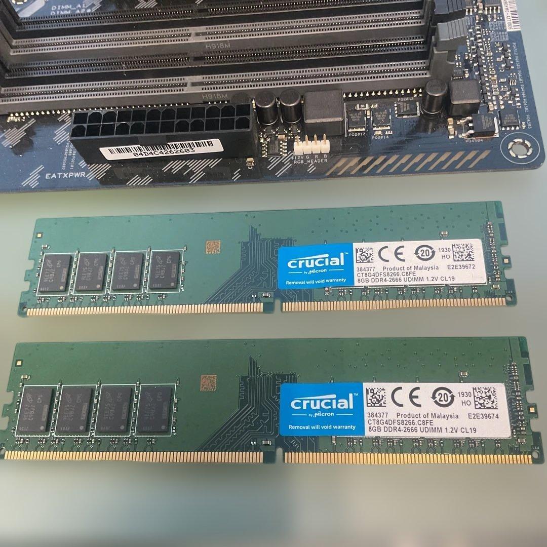 （動作未確認）ASUS TUF B450-PLUS GAMING マザーボード他