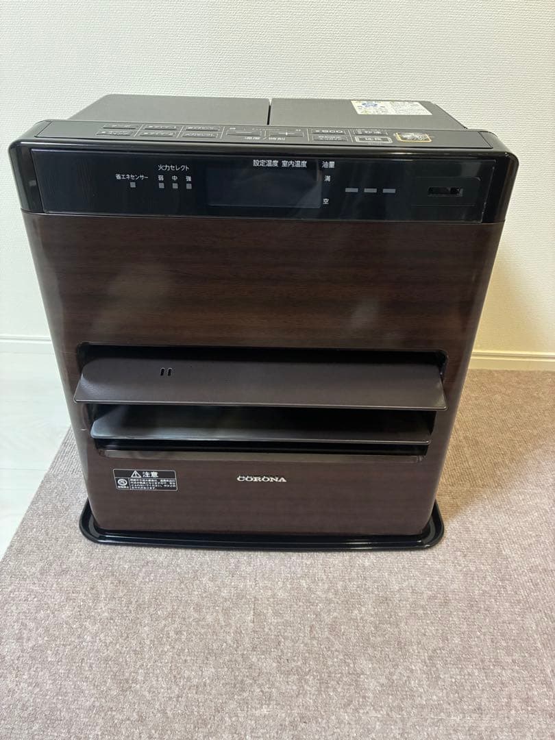 CORONA 石油ファンヒーター リモコン付き