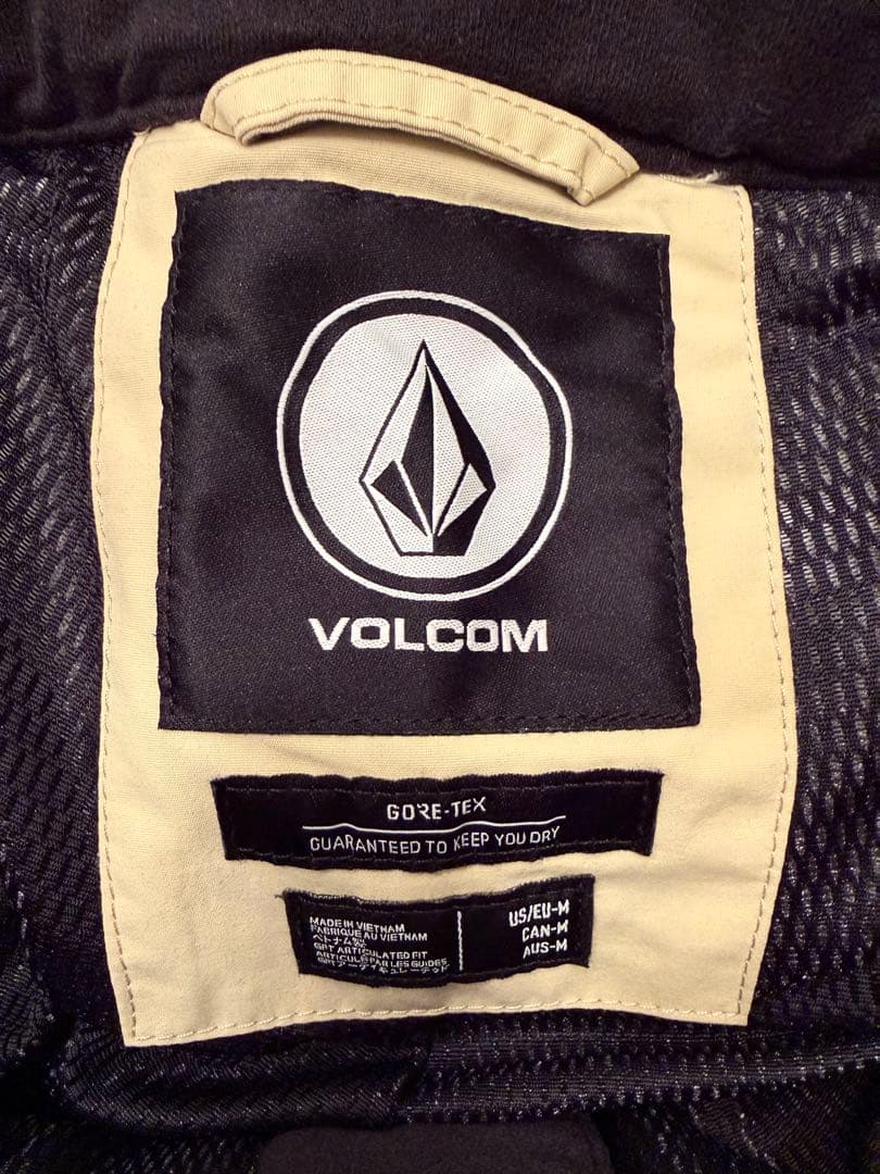 VOLCOM GORE-TEX スノーボードパンツ クリーム色