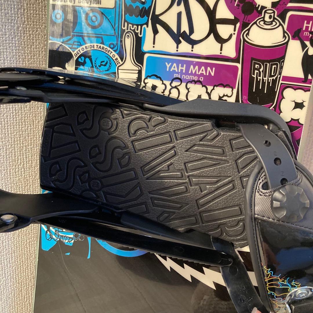 RIDEライド 152cm　スノーボード　カバービンディング付