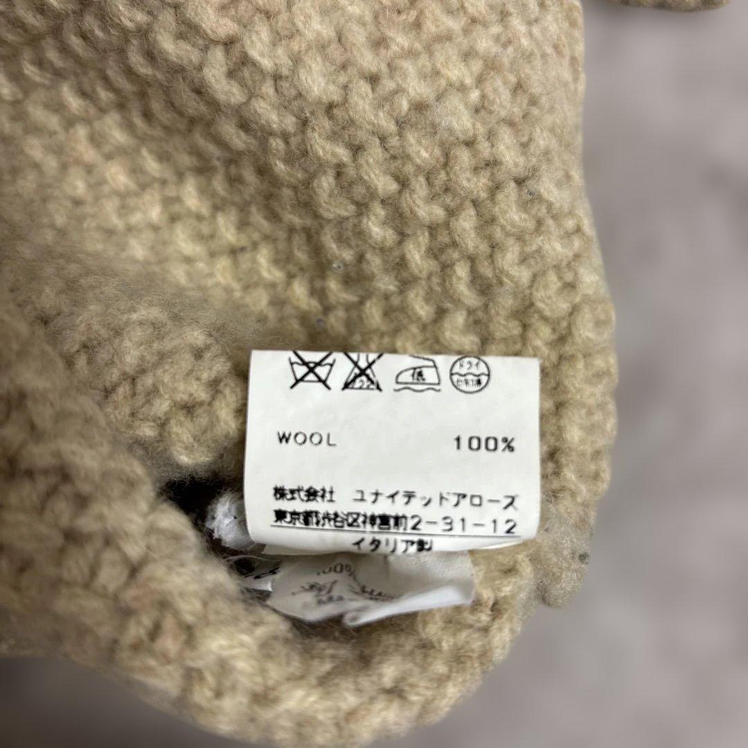 Cruciani /クルチアーニ 厚手ニット（モックネックに近く首元をホールド）