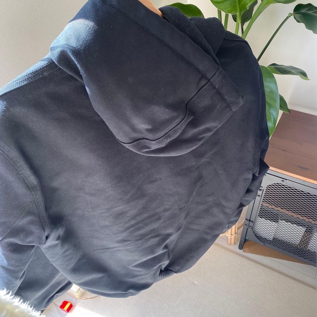 carhartt ブラック アクティブ　ジャケット　Sサイズ