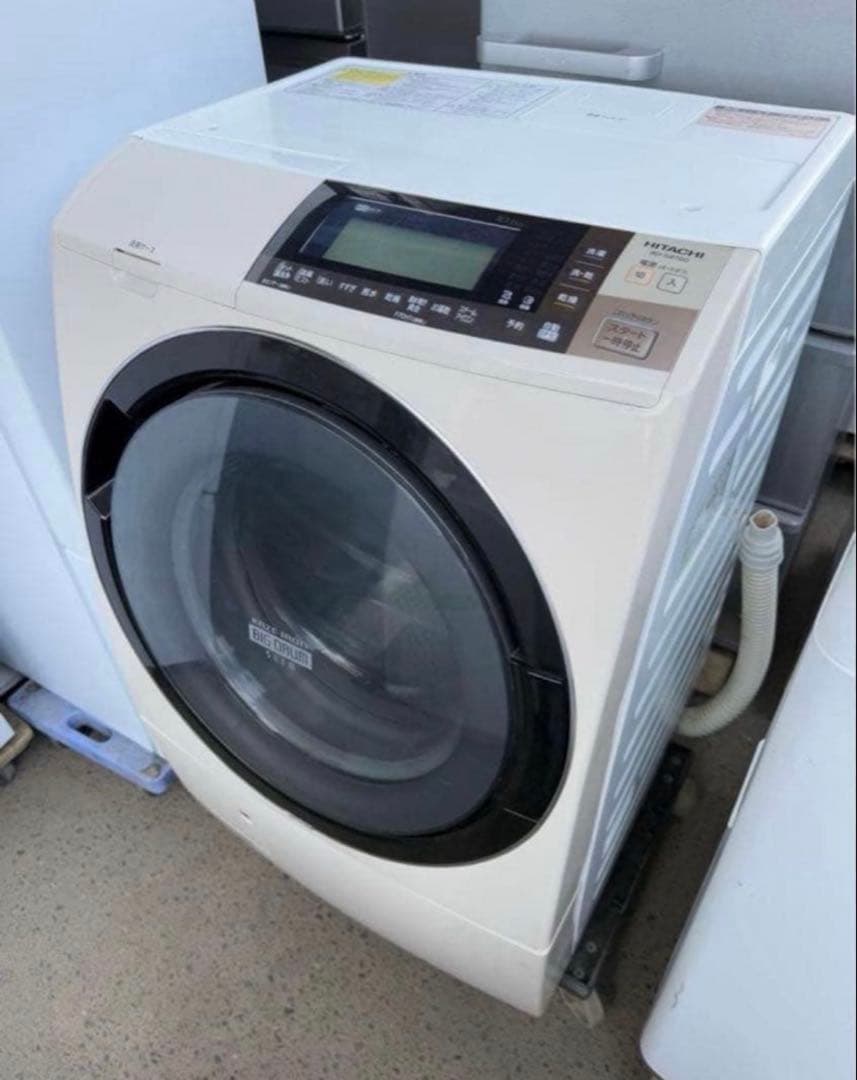 2014年式 10kg 6kg HITACHI 洗濯機 BD-S8700R