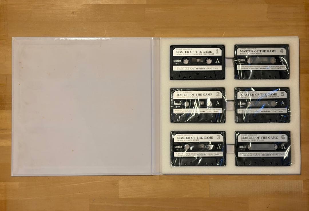 ゲームの達人 イングリッシュアドベンチャー 英語教材 カセットテープ版