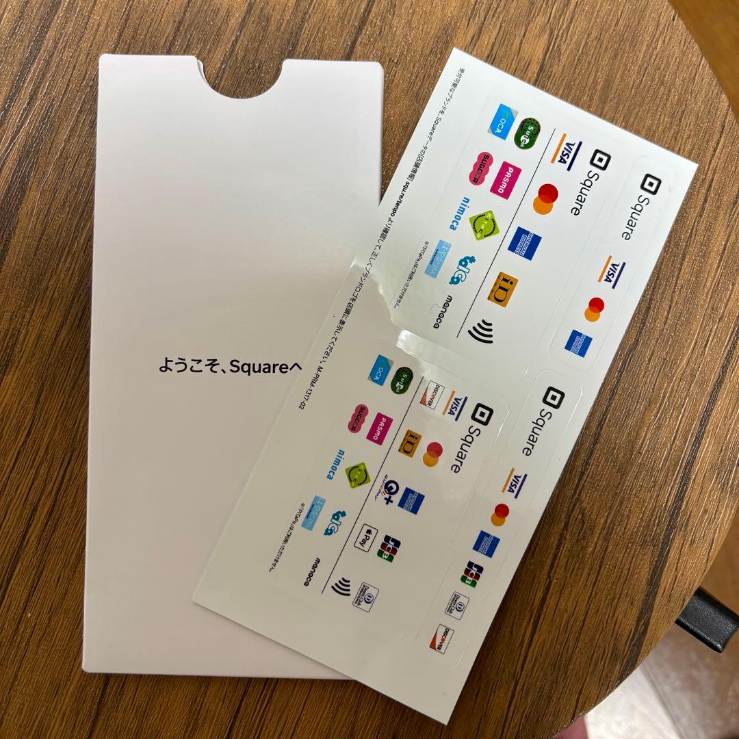 【美品・動作確認済み】スクエアターミナル ／保護フィルム未剥離／使用1回のみ