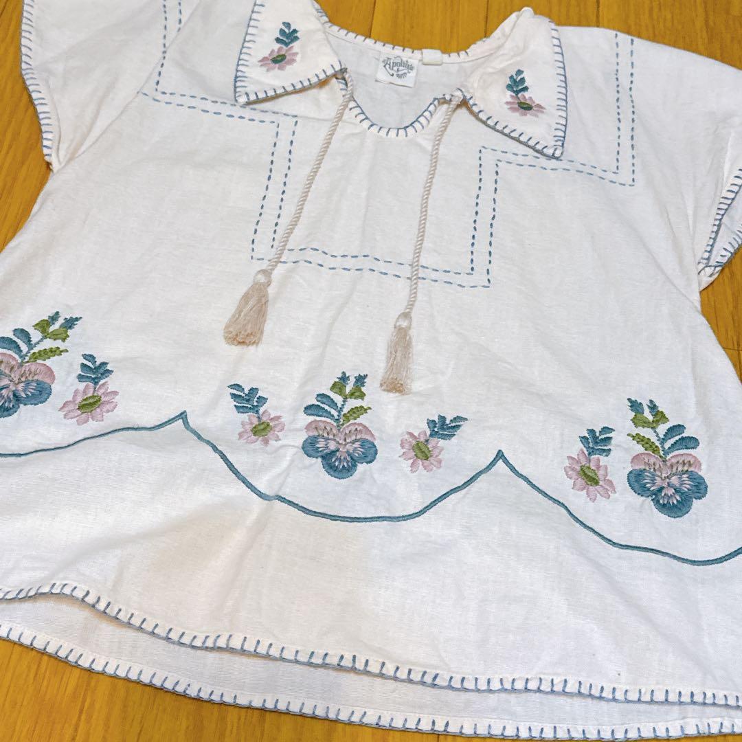 ワンピース Apolina Konnie kaftan dress Shell 2-3Y