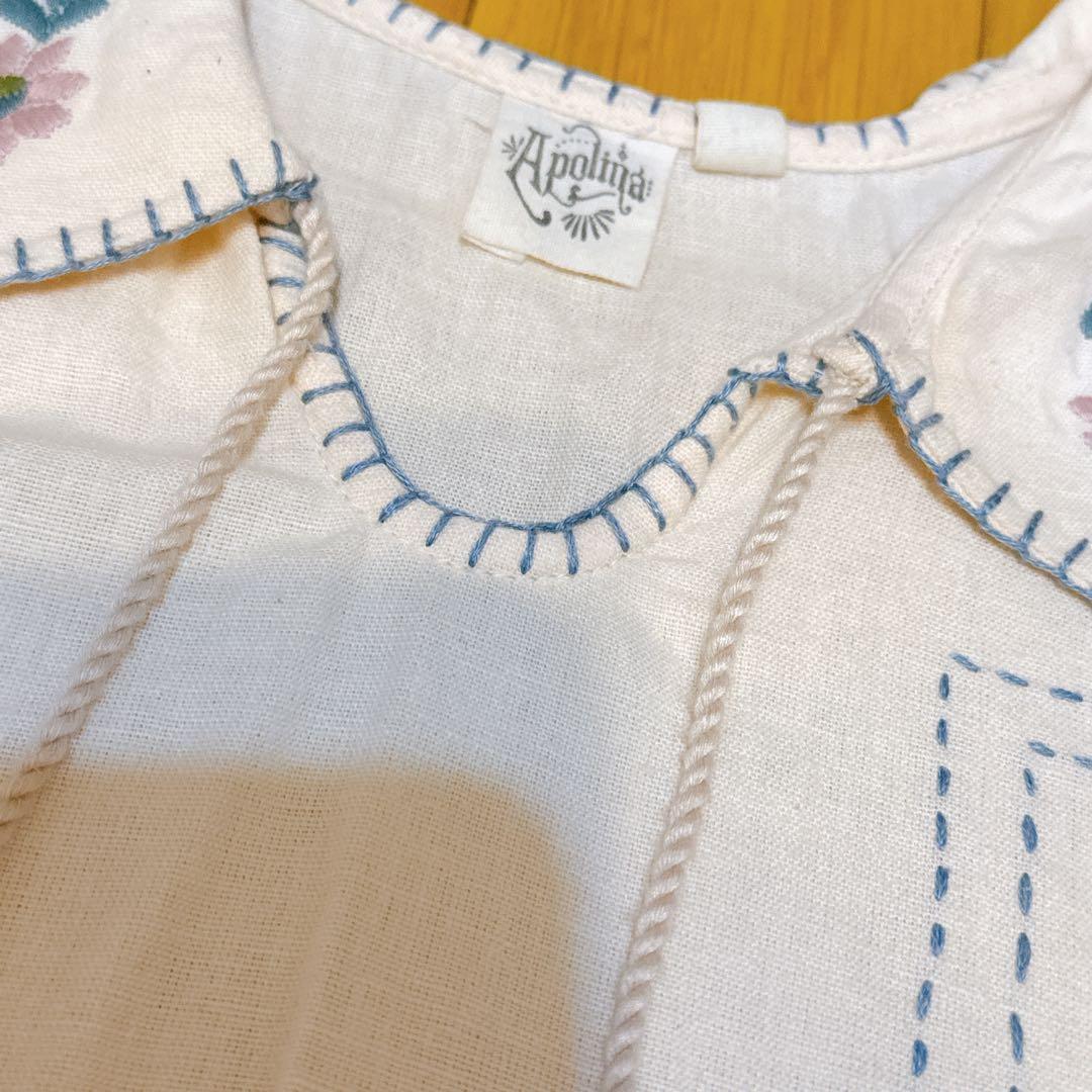 ワンピース Apolina Konnie kaftan dress Shell 2-3Y