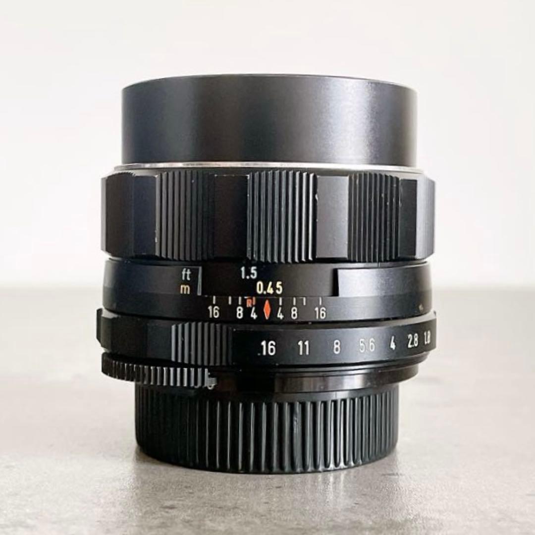 【虹色フレア】Super Takumar 55mm f1.8 整備済 m42