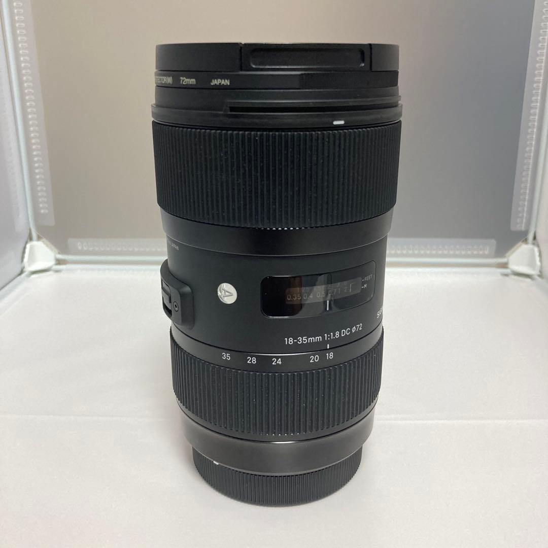 【美品】SIGMA 18-35mm F1.8 DC HSM Canon用