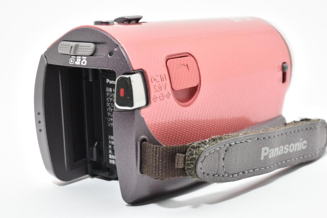 【美品】Panasonic ビデオカメラ HC-V300M ピンク　動作確認済