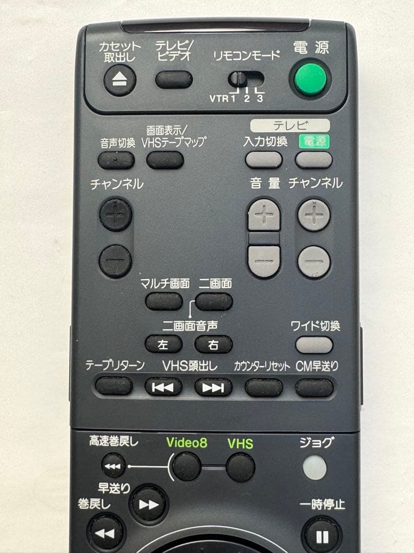 【新品未使用】SONY RMT-V263 VHS・Hi8リモコン