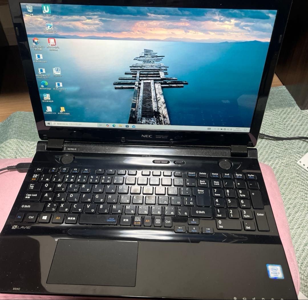 NEC ノートパソコン　メモリ16Gb,1TB,core i-7搭載
