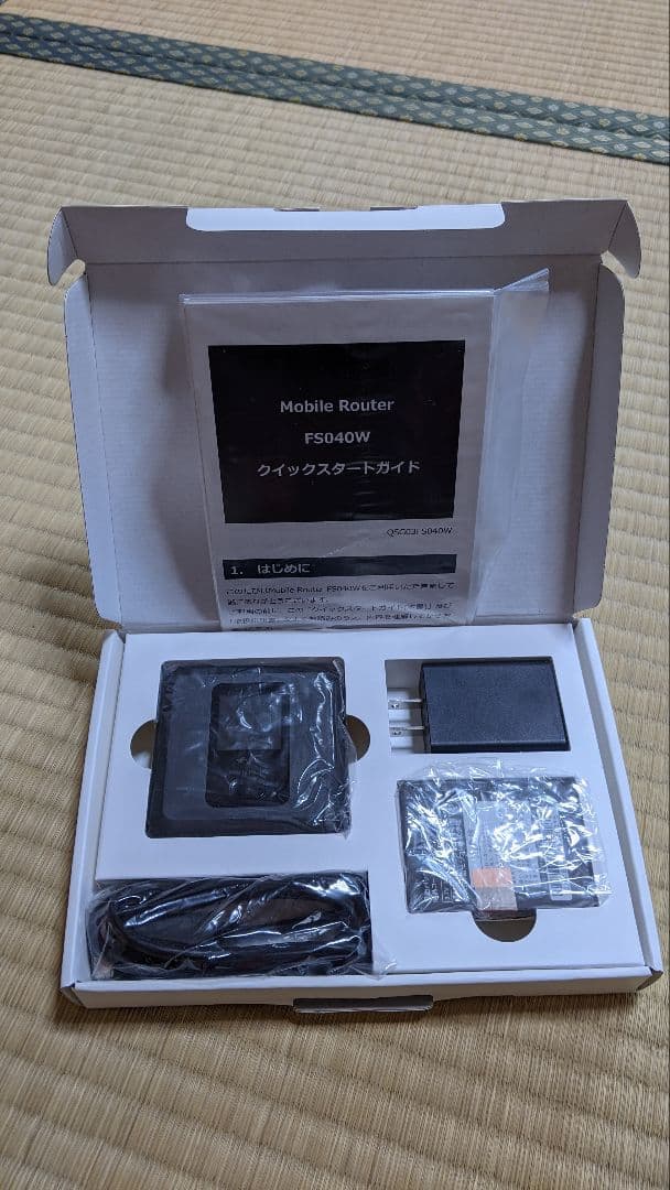 FUJISOFT モバイルルーター FS040W