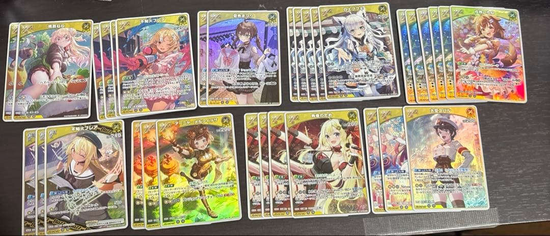 ホロカ　ホロライブカード　RR まとめ売り　180枚以上