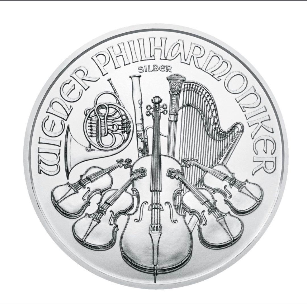 2020 オーストリア ウィーン銀貨 1oz クリアーケース付 1.5 EUR