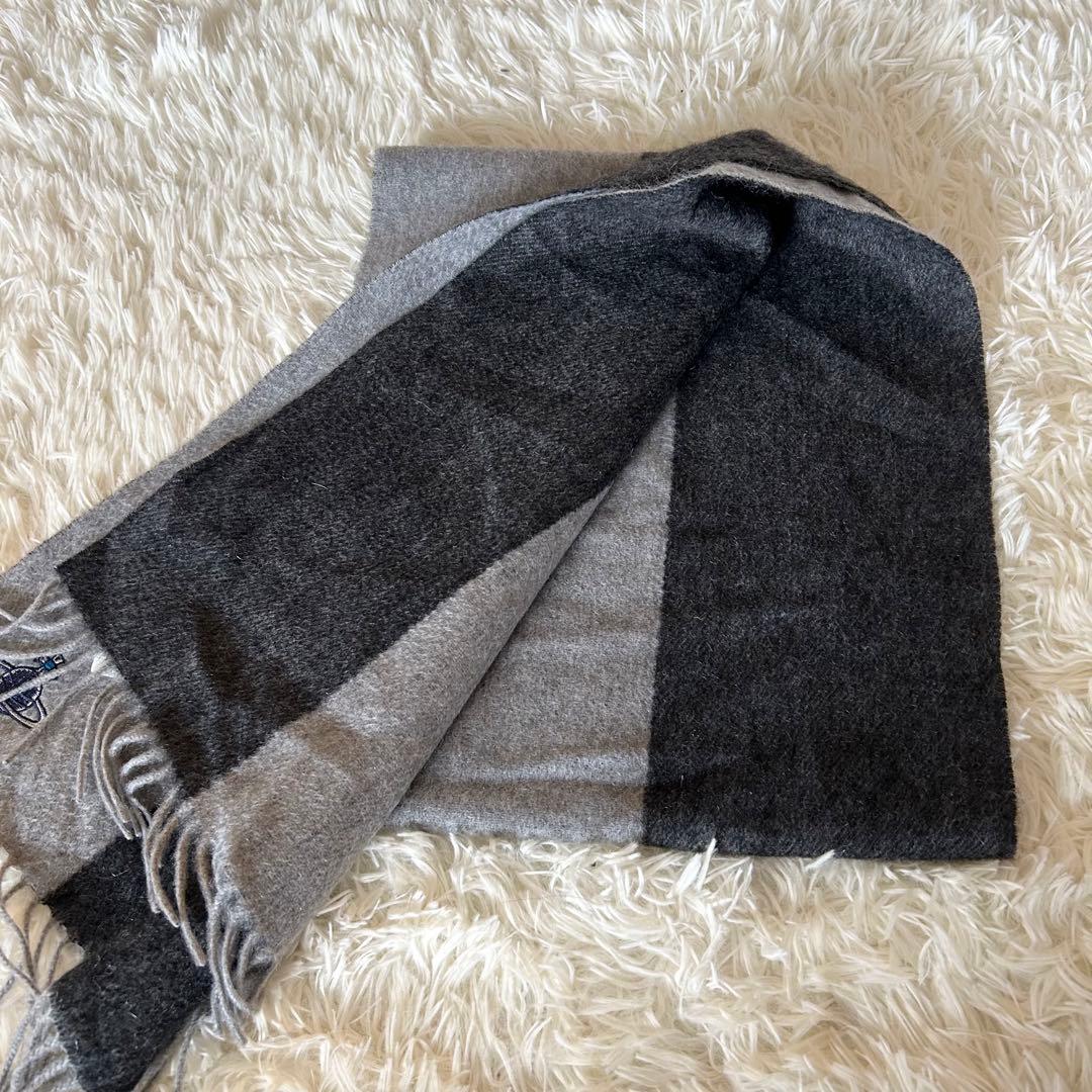 新品タグ付✨ヴィヴィアンウエストウッド カシミヤ　マフラー オーブ
