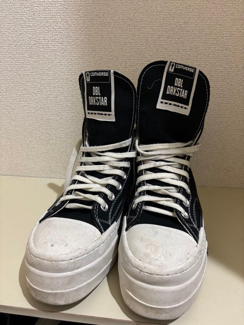 DRKSTAR Rick Owens × Converse スニーカー 26.0