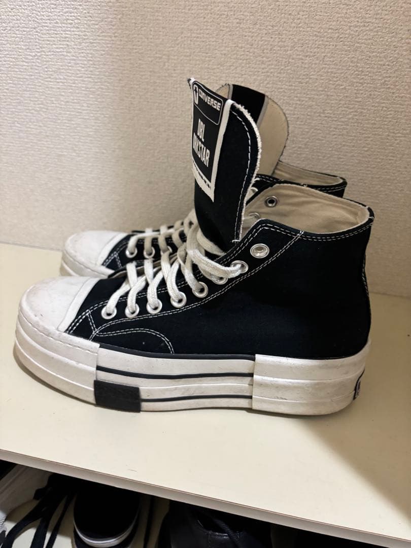 DRKSTAR Rick Owens × Converse スニーカー 26.0