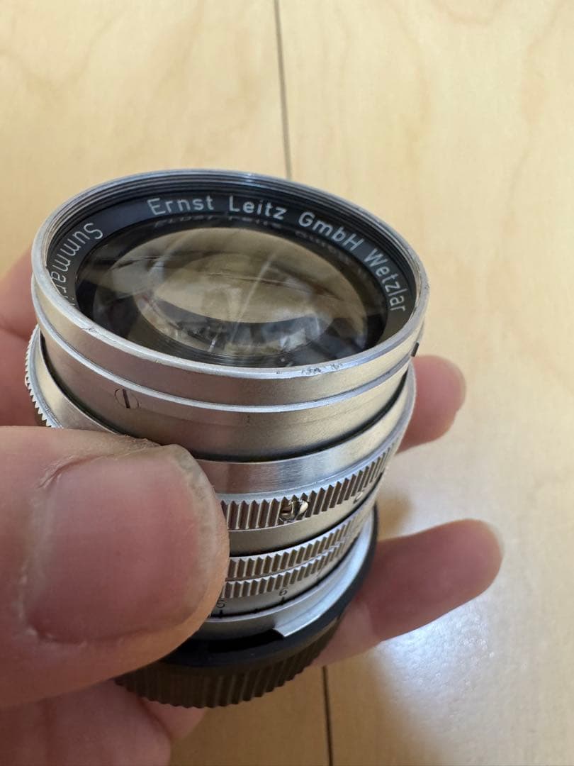 leicaズマリットF1.5 レンズフィルターx2アダプター付き