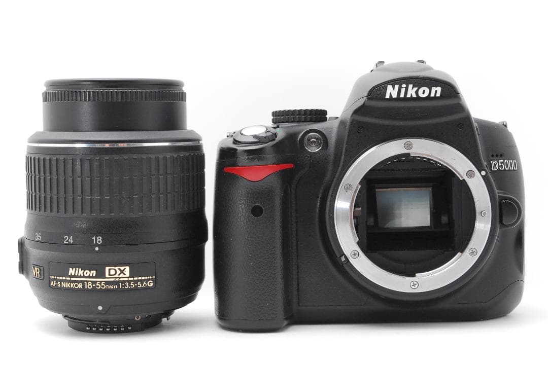 【取扱説明書付】Nikon D5000　スマホ転送　らくらく自撮り　動画も対応