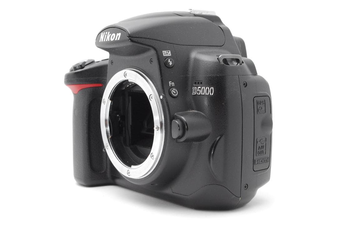 【取扱説明書付】Nikon D5000　スマホ転送　らくらく自撮り　動画も対応