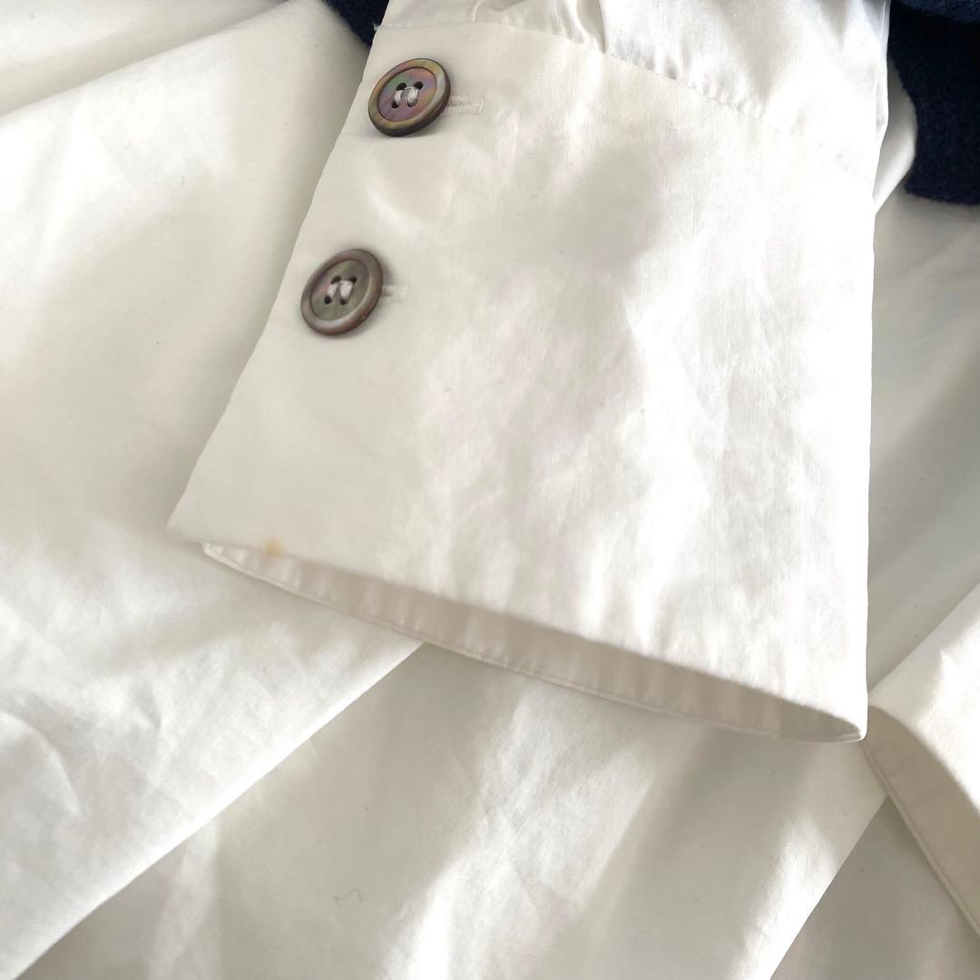 美品 エンフォルド ENFOLDヌーベルファインレイヤードバルーンプルオーバー