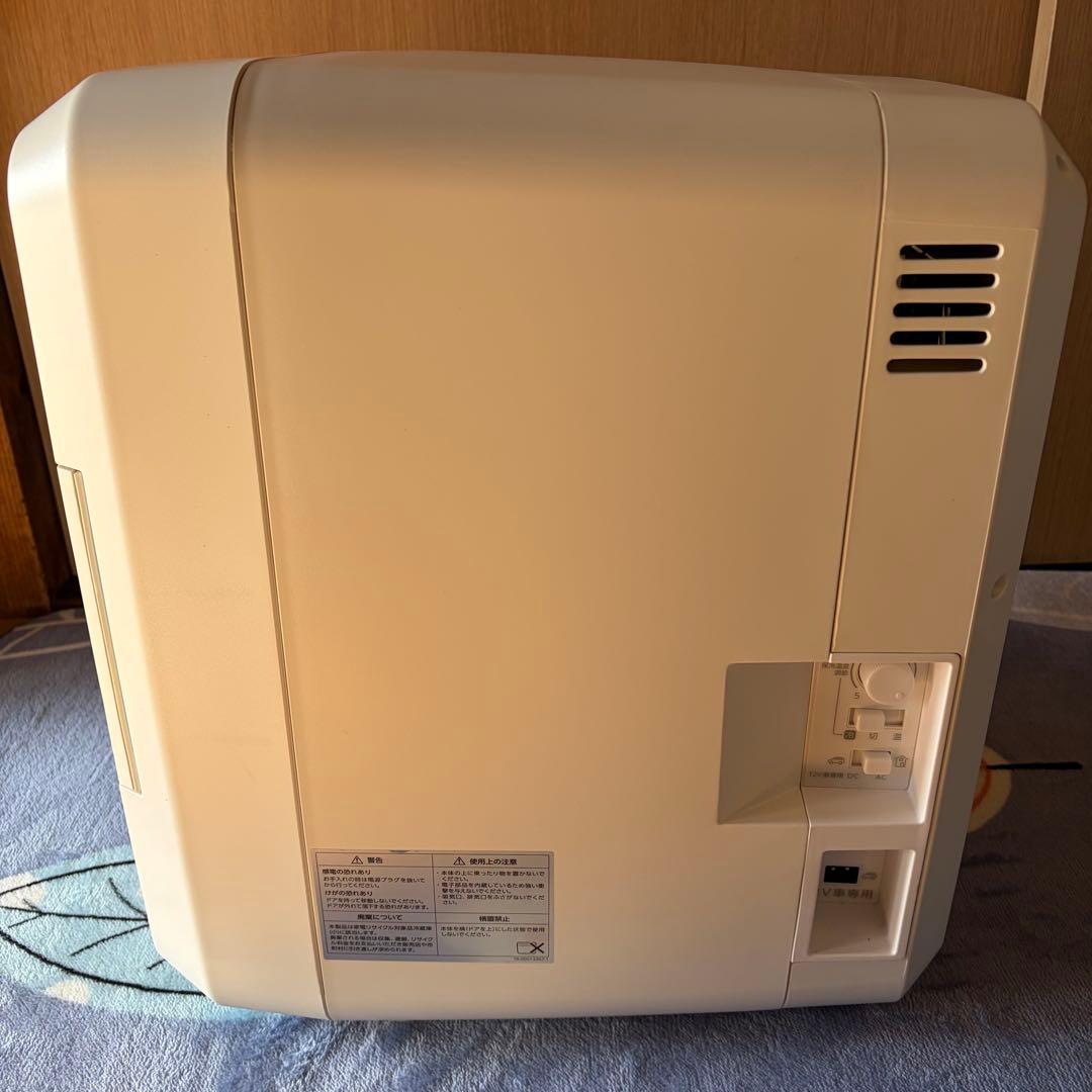 【美品】ツインバード2電源式ポータブル電子適温ボックス HR-EB08W 冷蔵庫