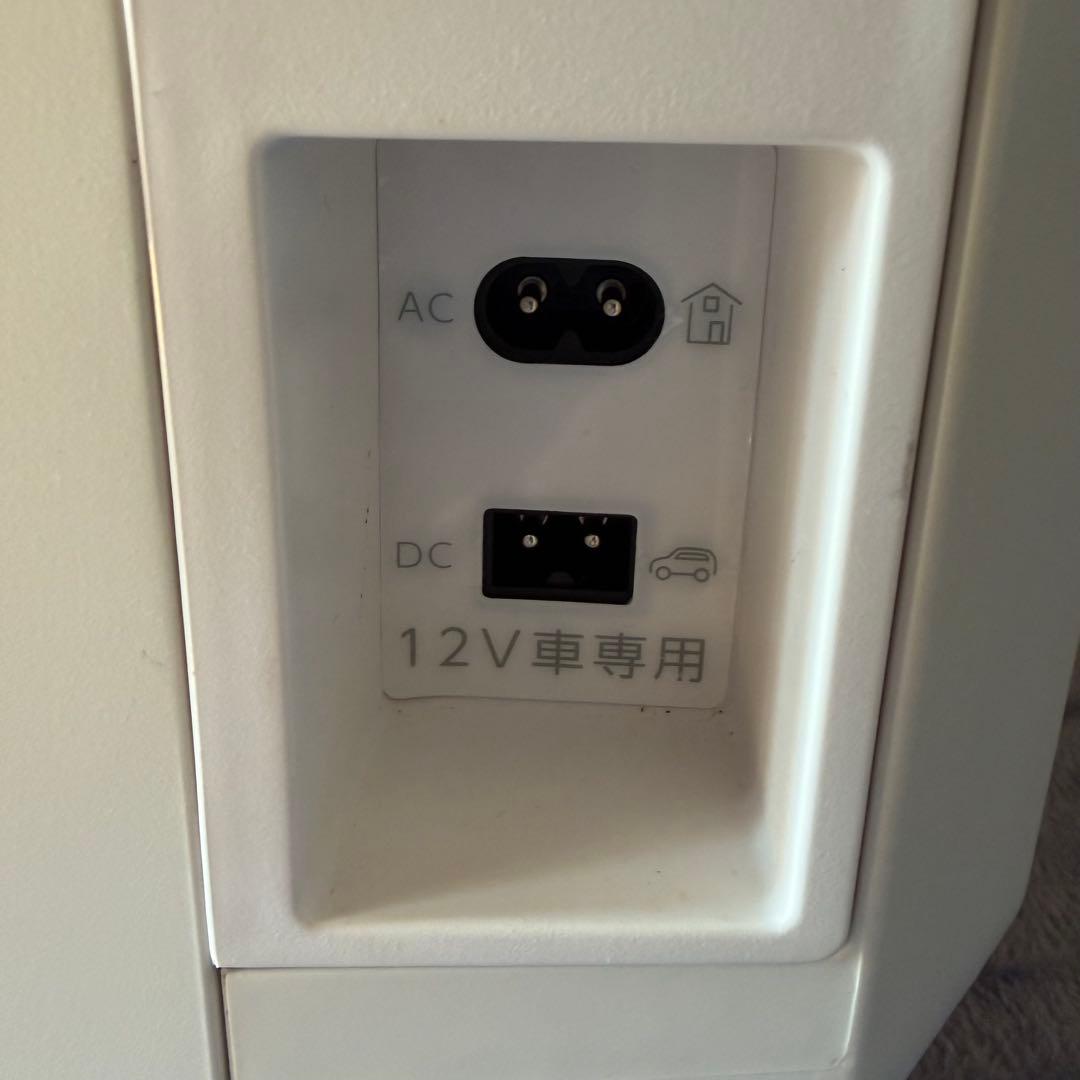 【美品】ツインバード2電源式ポータブル電子適温ボックス HR-EB08W 冷蔵庫