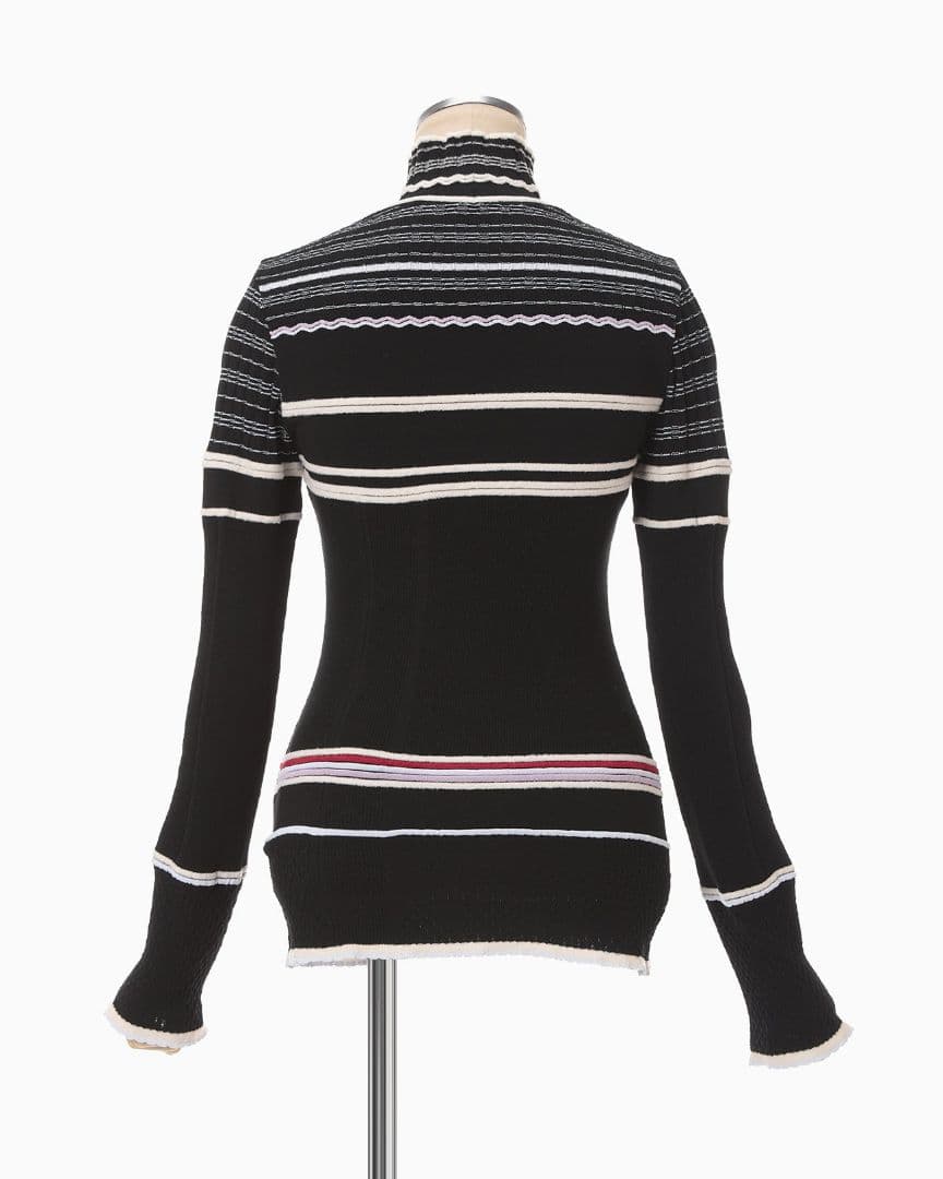 mame☆フローラルモチーフニットトップ☆新品未使用