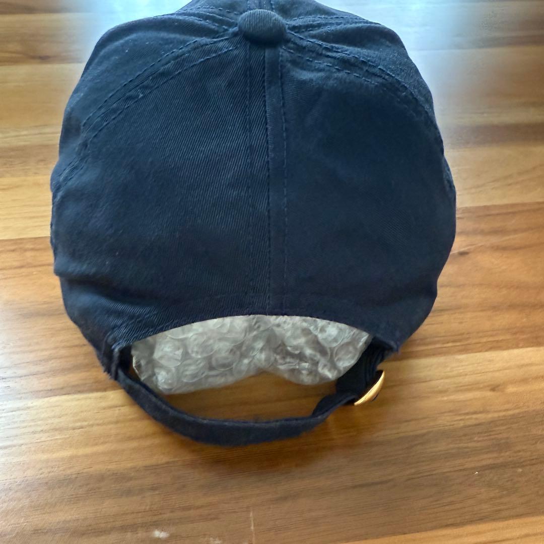 CELINE イニシャルベースボール キャップ マリン ネイビー