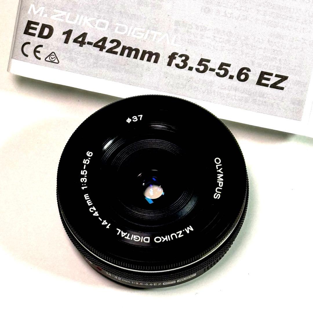 オリンパス電動パンケーキズームレンズ 　14-42mmF3,5-5,6E2