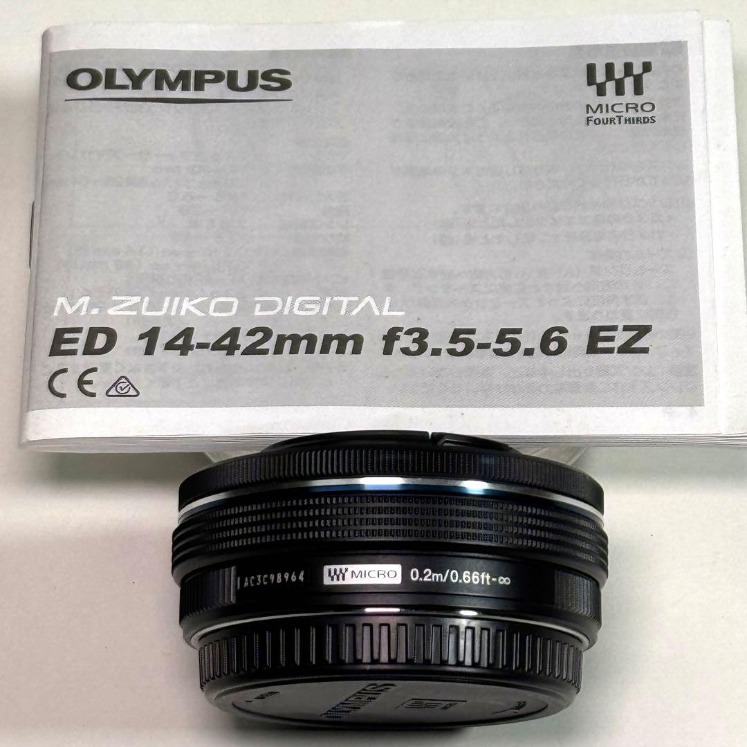 オリンパス電動パンケーキズームレンズ 　14-42mmF3,5-5,6E2