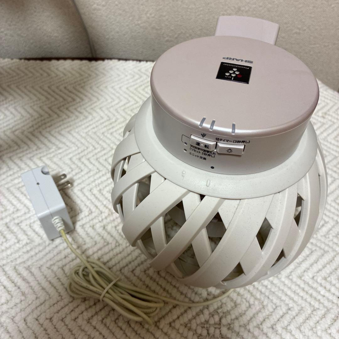 SHARP イオン発生器 バスケット型 ホワイト