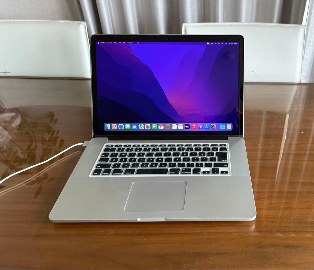 MacBook本体 MacBookPro15 2015 Mid Core i7 16GB 256GB