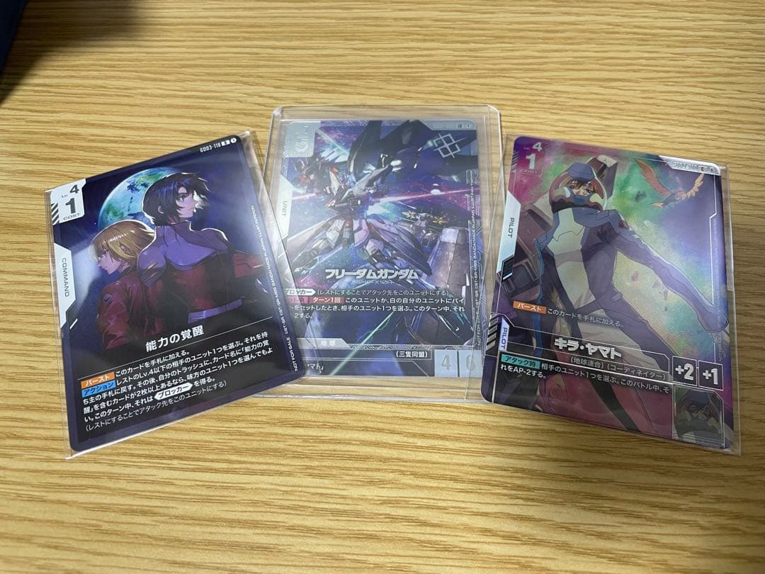 フリーダムガンダム　ニュータイプチャレンジ優勝　プロモ　パラレル